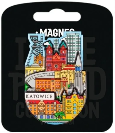 Magnes I love Poland Katowice ILP-MAG-C-KAT-05 - Pan Dragon