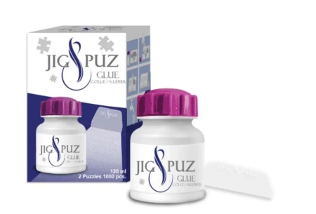 Klej do puzzli ze szpatułką do 2000 elementów - Jig&Puzz