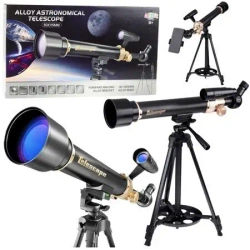 Teleskop astronomiczny aluminiowy 135cm - Leantoys