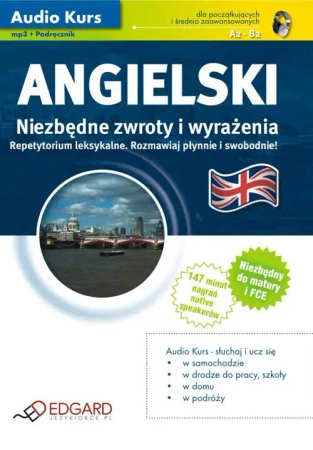 eBook Angielski Niezbędne zwroty i wyrażenia - EDGARD mp3