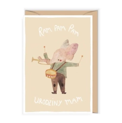 Karnet Urodziny - Cudowianki