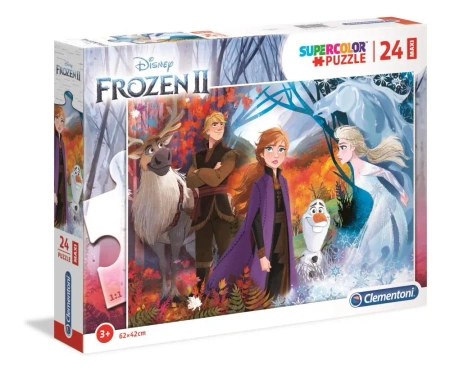 Puzzle 24 maxi super kolor Frozen 2 28510 - Clementoni
