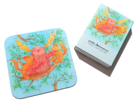 Puzzle 25 Liski urwiski - Petite dominance