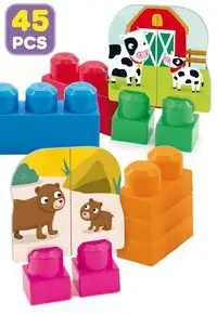 Carotina Baby Klocki w plecaczku 45 sztuk - DANTE