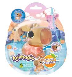 Capybara Let's Glo Animagic Kapibara brązowa - GOLIATH