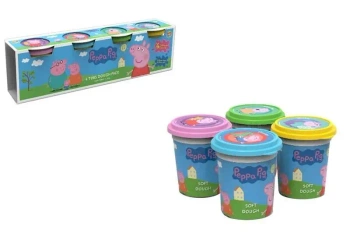Ciastolina Świnka Peppa 4 tuby - Pro Kids
