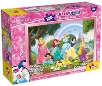 Puzzle dwustronne Maxi 108 Disney Princess - Lisciani