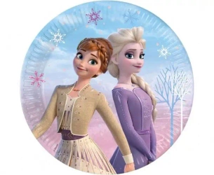 Talerzyki papierowe Frozen 2 23cm 8szt - Godan