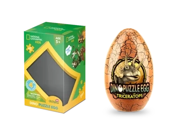 Puzzle 63 Triceratops - Cubic Fun