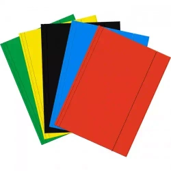 Teczka z gumką A4 mix - STARPAK