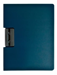 Deska zamykana z klipem A4 granatowa - Tetis