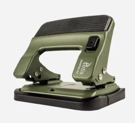 Dziurkacz metalowy zielony 30 kartek