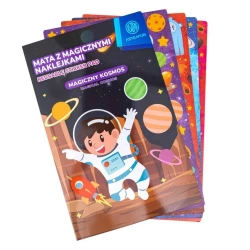 Zestaw naklejek w teczce XL Astrafun mix - ASTRA papiernicze