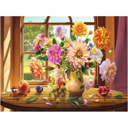 Diamentowa mozaika - Bukiet kwiatów - Norimpex