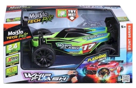 Whip Flash zdalnie sterowany zielony - Maisto