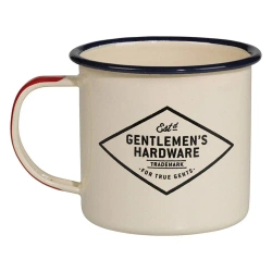 Kubek kempingowy Adventure Begins 325ml kremowy - GENTLEMENS HARDWARE