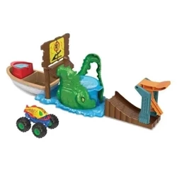 Hot Wheels Monster Trucks Krokodyl Potężne szczęki - Mattel