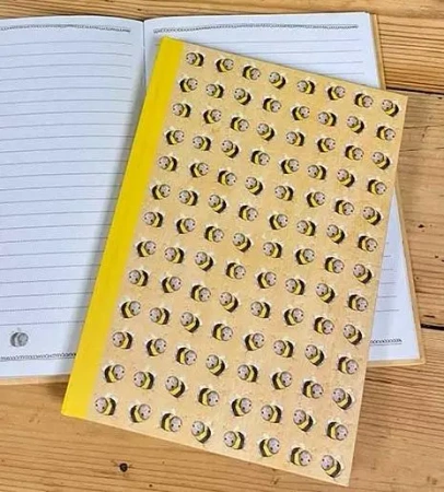 Notatnik A5 SHB04 Pracowite pszczoły TW - Alex Clark