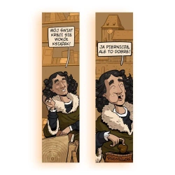 Zakładka kartonowa - Kopernik - Molom