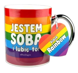 Kubek Rainbow Jestem sobą - Pan Dragon