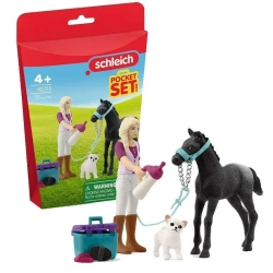 Zestaw do pielęgnacji koni ze źrebakiem appaloosa - SCHLEICH