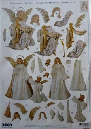 Arkusz do techniki 3D sztancowany 29,7x21cm - Galeria Hobby