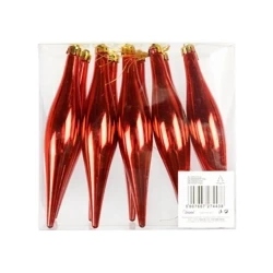 Sople w PVC czerwone 15cm 10szt - Arpex