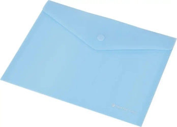Koperta Focus C4535 A4 przezroczysta niebieska - Panta Plast