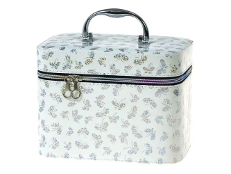 Kuferek L z lusterkiem na zamek 23x17x15cm - ADAR