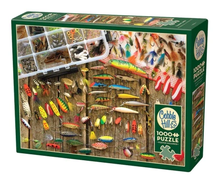 Puzzle 1000 Wędkarskie przynęty 113008 - Cobble Hill