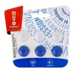 Magnesy do tablic 20mm 6szt MemoBe