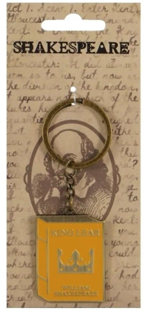 Szekspir Brelok metalowy - Król Lear - Half Moon Bay