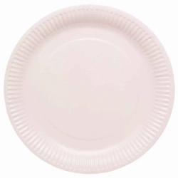 Talerze owalne papierowe 23cm 8szt - Amscan