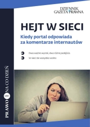 eBook Hejt w sieci Kiedy portal odpowiada za komentarze internautów - Patryk Słowik