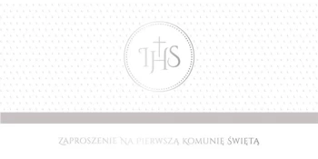 Zaproszenie Komunia (10szt) - AbCard
