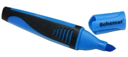 Zakreślacz niebieski (12szt) - Schemat