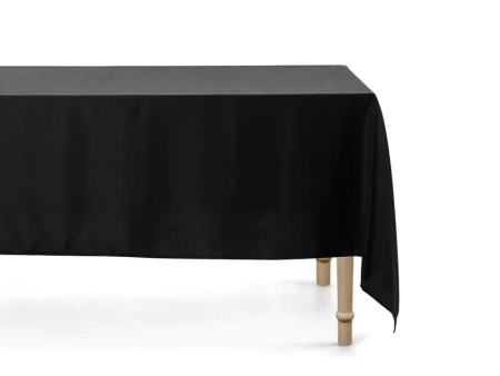 Obrus czarny 180x300cm - PartyDeco