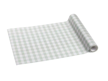 Bieżnik flizelinowy kratka szałwiowy 40x500cm - PartyDeco
