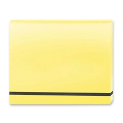 Teczka łamana A4 na gumkę żółcień jasna - Penmate