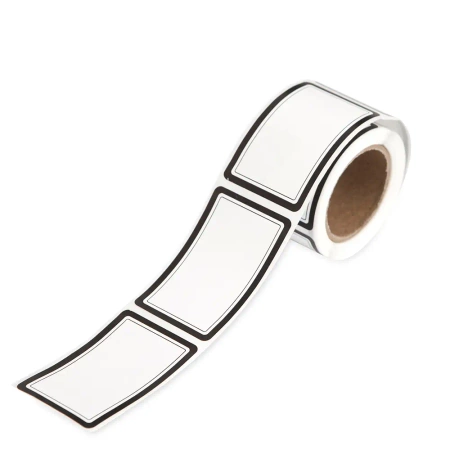 Naklejki na rolce etykiety 2,5x4cm 100szt - Dalprint dpCraft