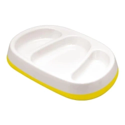 Talerz antypoślizgowy z przegródkami - edisonMAMA