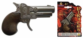 Mały metalowy pistolet pirata - Gonher