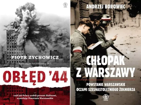Obłęd '44 + Chłopak z Warszawy PAKIET 2 - Andrzej Borowiec