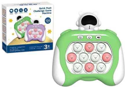 Gra sensoryczna kosmos zielona - Leantoys