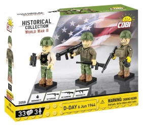 Historical Collection Figurki D-DAY 6 Jun 1944 - Cobi