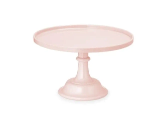 Patera na słodycze 24-14,5cm jasny różowy - PartyDeco