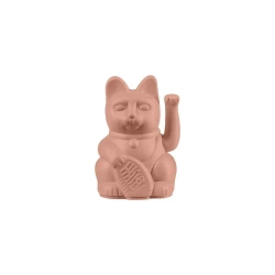 Kot szczęścia mini rózowy 9,8cm - Donkey