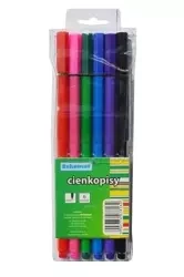 Cienkopisy 0,4mm 6 kolorów - Schemat