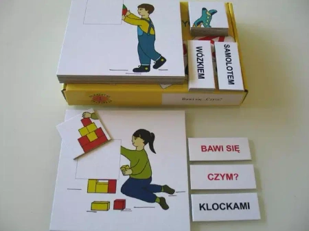 Zestaw dydaktyczny. Bawi się...Czym? - praca zbiorowa
