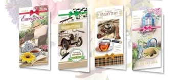 Karnet DL De Lux. Emerytura MIX (10szt) - Top Graphic